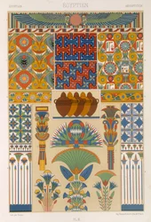 Egyptische Stijl, plaat II uit 